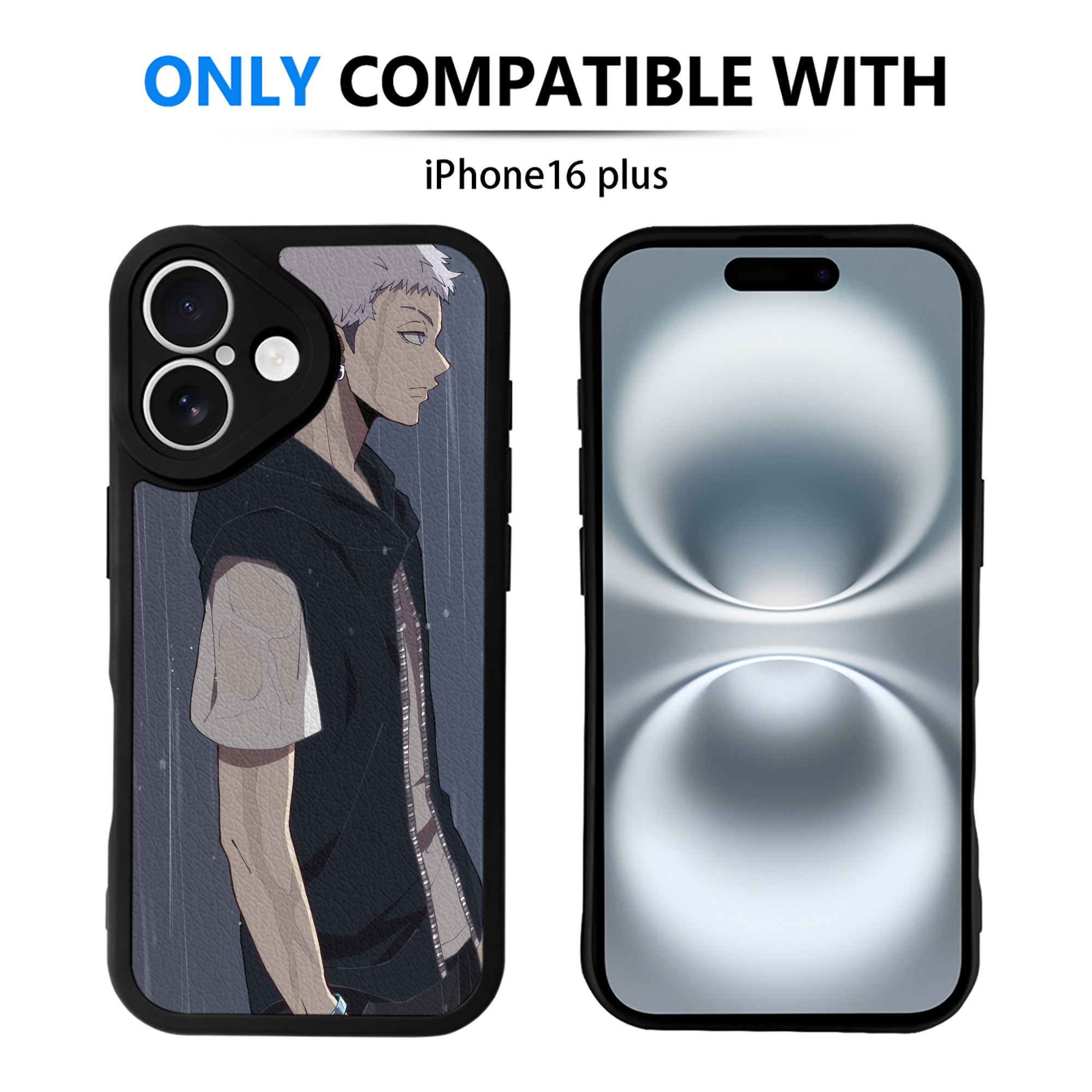 （画像用） 東京リベンジャーズ Tokyo Revengers 【iPhone 16シリーズ対応】シリコンスマホケース（レザー調） 材質：シリコン